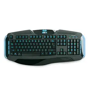 E-Blue Cobra II Blue LED Waterproof Wired Professional Gaming Keyboard - EKM705