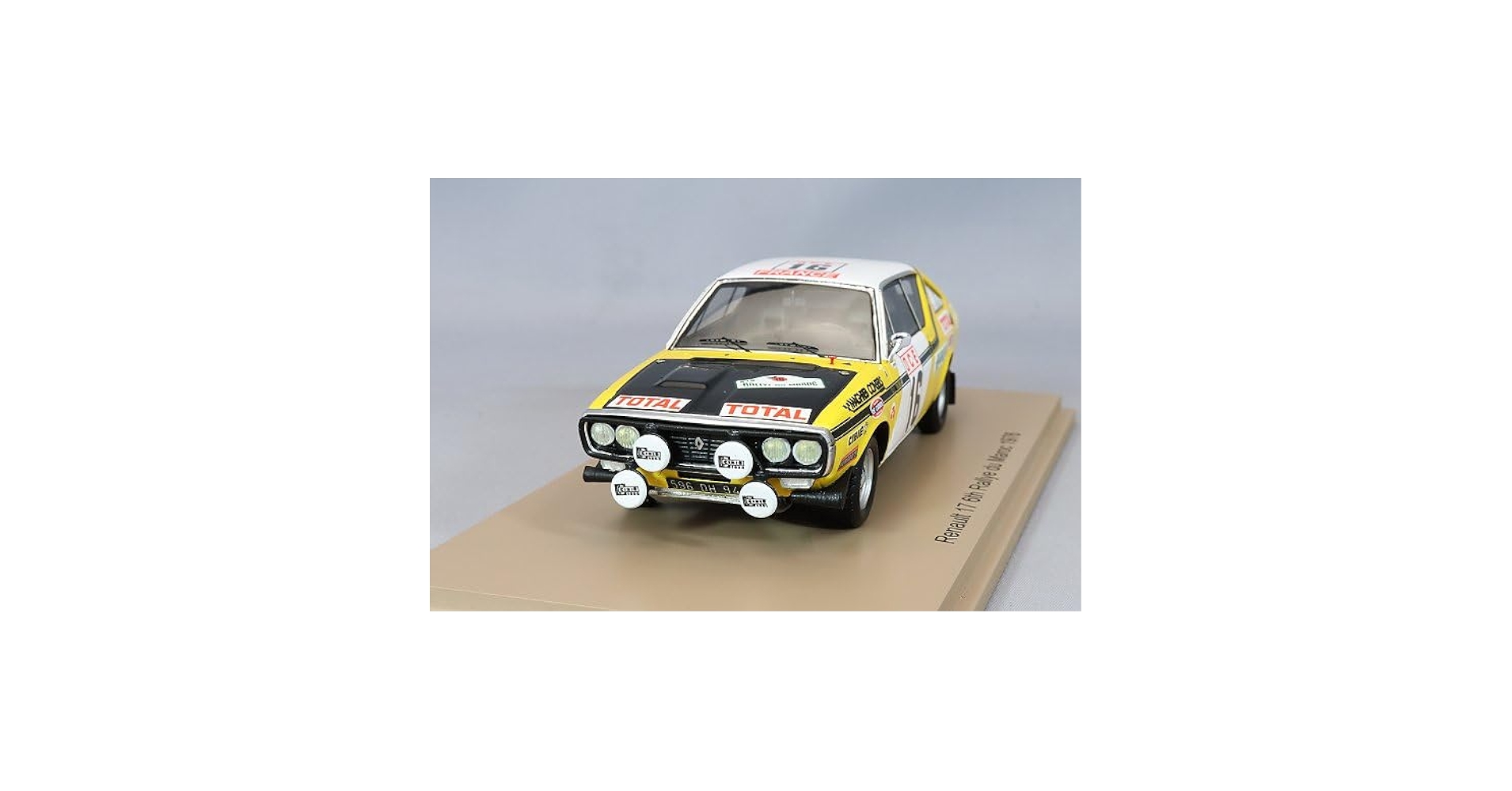 Amazon | スパーク 1/43 ルノー 17 ゴルディーニ 1976 ラリー