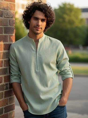 Image of Vida Loca Short Kurta for Men and Boys. (VFLX100)
