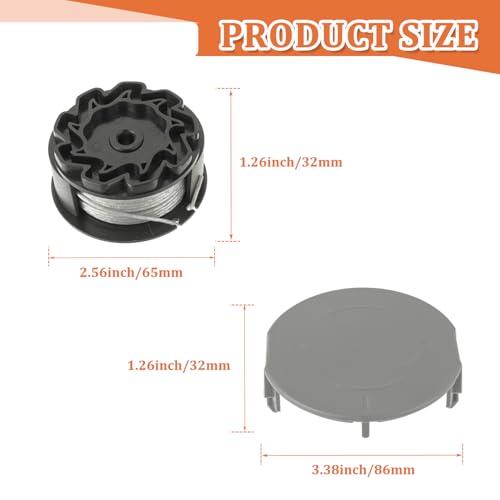 Trimmer spool pour Bosch UniversalGrassCut 18 18-26 pack 6 bobines - 3