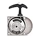 DOACT 2-Stroke Engine Pull Starter Kit, Alloy Hand Start Plate Replacement Part for Gas Powered Machinery, Lawn Mower, Chainsaw, Power Tools (Motorized Equipment Tools)