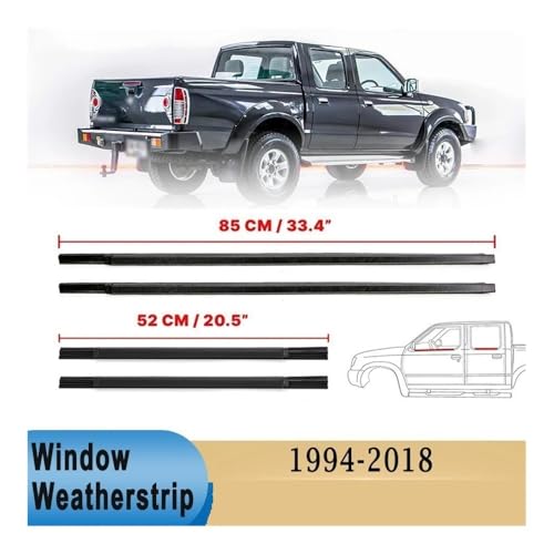 Joint d'étanchéité isolant pour vitre Nissan Navara D22 cabine