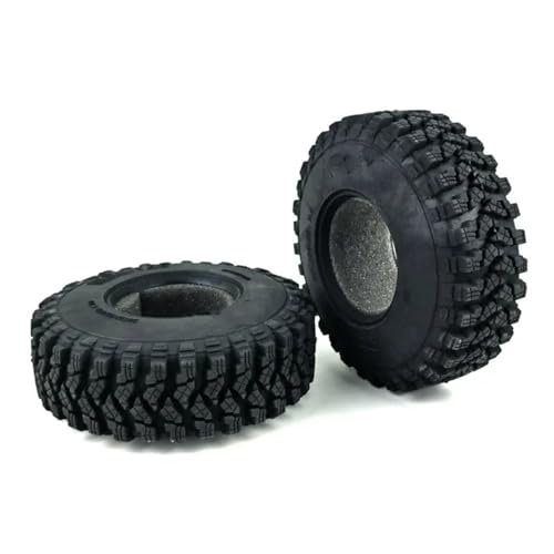 Neumáticos de Coche RC para Voodoo para KLR para Tamiya para SCX10 D90 TF2 para MST 1/10 Piezas Actualización para Coche RC 2 De Neumáticos Goma para 1,9 Pulgadas