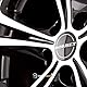 Borbet XL black polished 8x18 ET50 5.00x112 Hub Bore 72.60 mm - Alu felgen