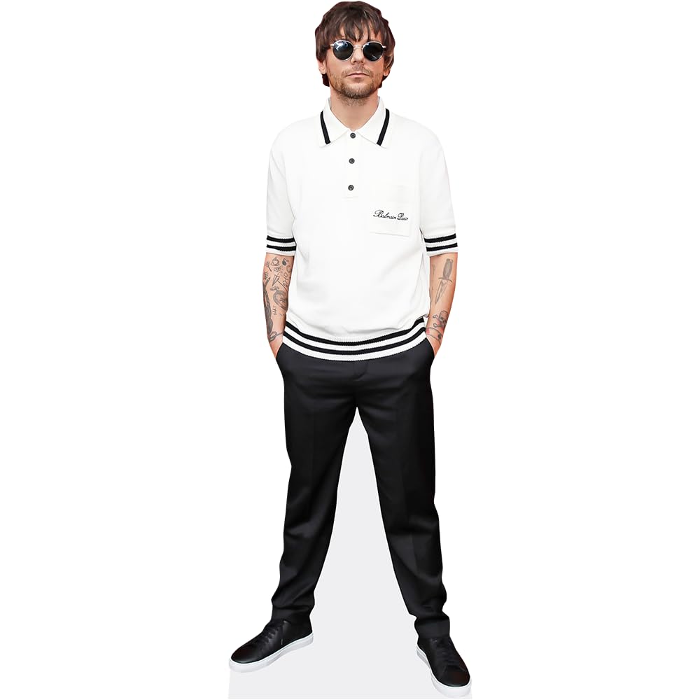 Celebrity Cutouts Life Size Cutout Louis Tomlinson (White Top)