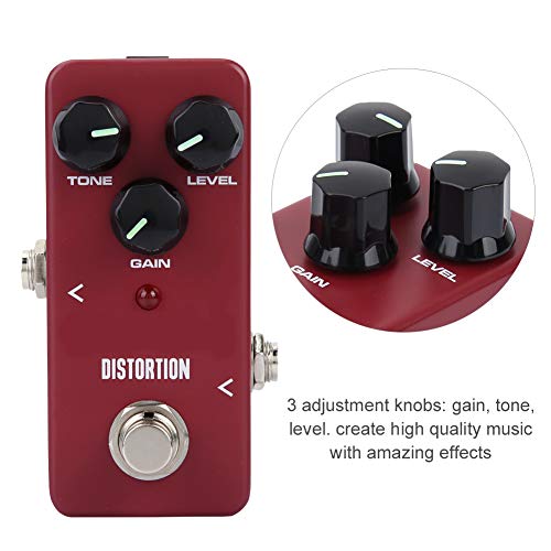 Weikeya Effecteur de Guitare à Distorsion, Mini pédale de Guitare Spatiale True Bypass Pédale d’effet de Retard de… - Les Beatles, Paul McCartney, John Lennon, RIngo Starr, George Harrison Weikeya Effecteur de Guitare à Distorsion, Mini pédale de Guitare Spatiale True Bypass Pédale d'effet de Retard de… – Image 7