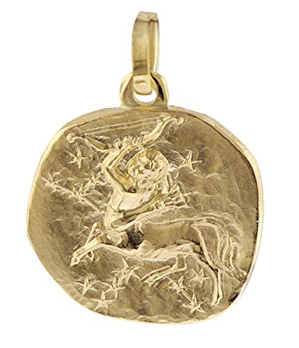 Preisvergleich Produktbild trendor Sternzeichen-Anhänger Schütze 333 Gold 16 mm 08736