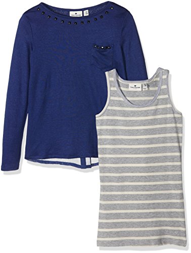 TOM TAILOR Two in One Longsleeve Maglia a Maniche