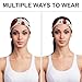 Red Ladybug Sweatband for Men Women Sports Headband Breathable Stretchy Sweatbands Moisture Wicking Workout Headbands for Fashion,Washing Face,Running