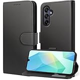 【Matériaux de Haute Qualité】Coque pour Samsung A16 5G/ 4G est faite de cuir PU de haute qualité et de TPU souple.Le cuir PU offre une sensation,un confort et une douceur de peau haut de gamme.La coque en TPU souple a des performances d'absorption des chocs,ce qui peut fournir une double protection pour phone.