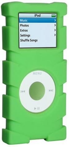 Speck ToughSkin Case with Belt Clip for iPod nano 2G (Green)