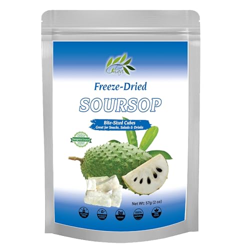 Image of CHAVI Freeze-Dried Soursop - 2 Oz - Healthy 1 Ingredient Superfood - No Added Sugars or Preservatives - Non-GMO, Vegan, Gluten-Free