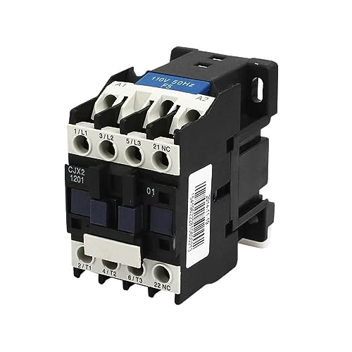 Contactor de potencia CJX2-1201 12A para solucionar caídas de tensión en motores