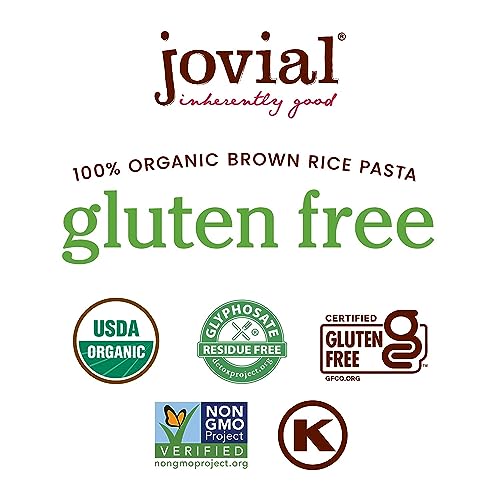 image for Jovial Shells Gluten-Free Pasta | Whole Grain Brown Rice Shells Pasta 