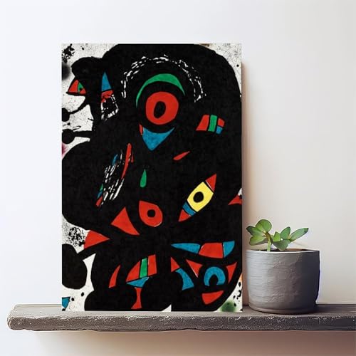 Joan Miro Impression sur toile Strindbergmappen pour salon et bureau - 2