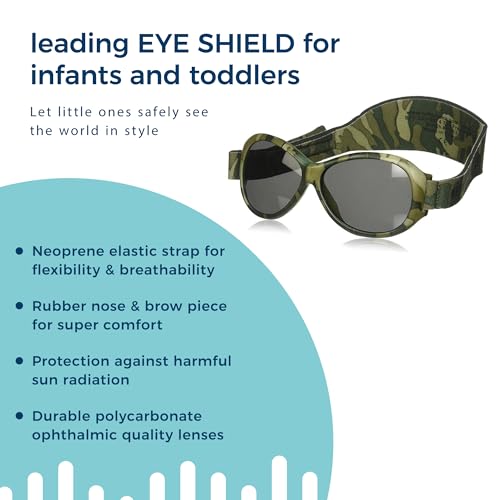 Baby BANZ Retro Oval Baby Sunglasses - 0-24 Months – 100% UV Eye Protection3
