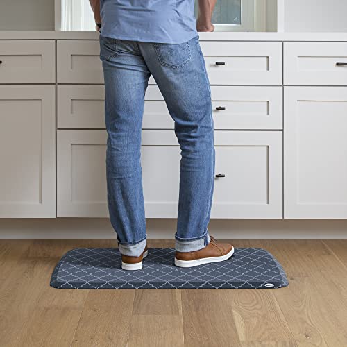 Gelpro Elite Premier Anti-Fatigue Kitchen Comfort Floor Mat, 20X36, Trellis Deep Sea Stain Resistant Surface With Therapeutic Gel And Energy-Return Foam For Health & Wellness #TOP4