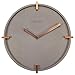 Price comparison product image NexTime Clock-Ø 32 cm-Concrete-Grey-'Mohawk Wall, 33.5