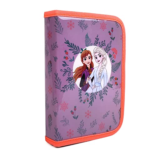 PASO Kinder Federtasche 22-TLG. - Frozen Die Eiskönigin - Lila