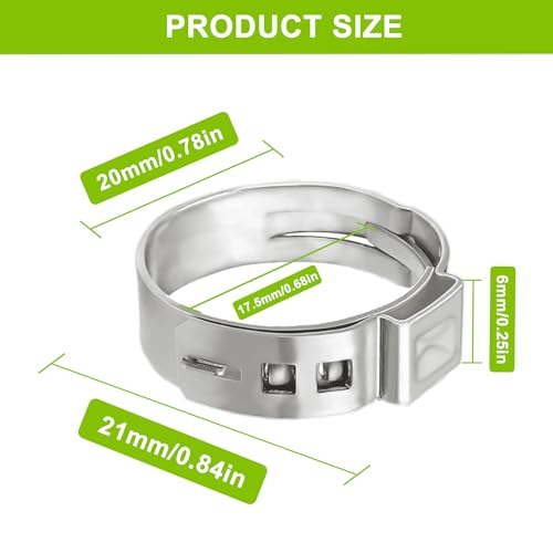Collier de serrage PEX de 1,27 cm indispensable pour rénover le chauffage au sol d'une maison