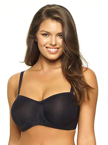 Felina Paramour Delightful Seamless Unlined Lace Bandeau | Bra | Support2