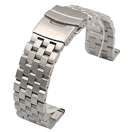 Bracelet en métal solide pour montre de luxe interchangeable 20mm - 6