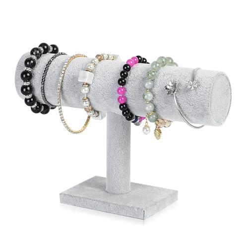 KTPCN Armband Halterung, Armbandständer, T-förmiger Armbandhalter, Schmuck Ständer, Schmuck Organizer, Abnehmbare Uhrenhalter Uhrenständer für...