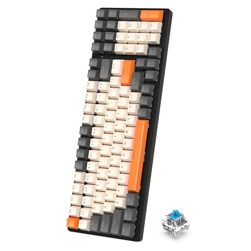 Clavier de jeu mécanique ZIYOU LANG K3 gris foncé, idéal pour le télétravail et le gaming nocturne