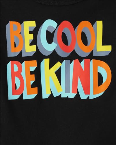 The Children's Place Baby and Toddler School,Learning Short Sleeve Graphic T-Shirts,3 Pack2