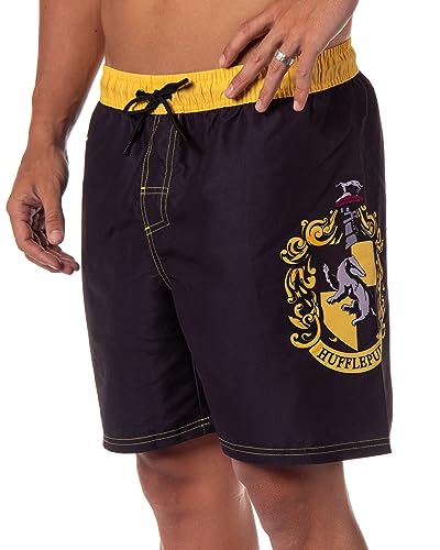 INTIMO The Wizarding World of Harry Potter Men's Hogwarts All Houses Swim Trunks