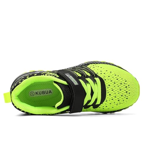 Image of KUBUA Kids Sneakers Lightweight Boys Girls Tennis Shoes | Breathable, Comfortable, Non Slip, Easy to Put On, Running, Walking, Gym, School, Daily Play, Toddler