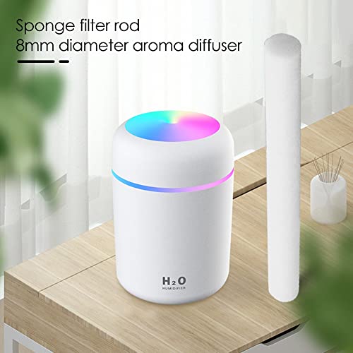 Hopbucan 8X200mm Humidifier Filter Atomizer Replacement Cotton Swab 50Pack Humidifier Filter Can Be Cut - Image 4