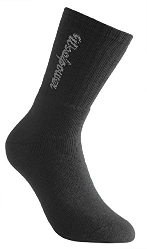 Preisvergleich Produktbild Woolpower 400g Socks Logo - Thermo Socken, 40-44, Schwarz