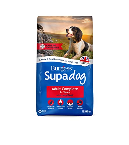 Burgess Adult Dog Food Rich in British Beef 12.5kg multi-colour