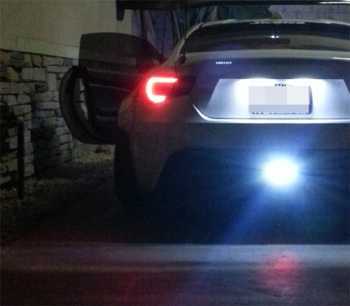 Ijdmtoy Angle Tilt'able 24-Smd Bolt-On Led Lamps Compatible With License Plate Lights Or Backup Reverse Lights, Xenon White #TOP5