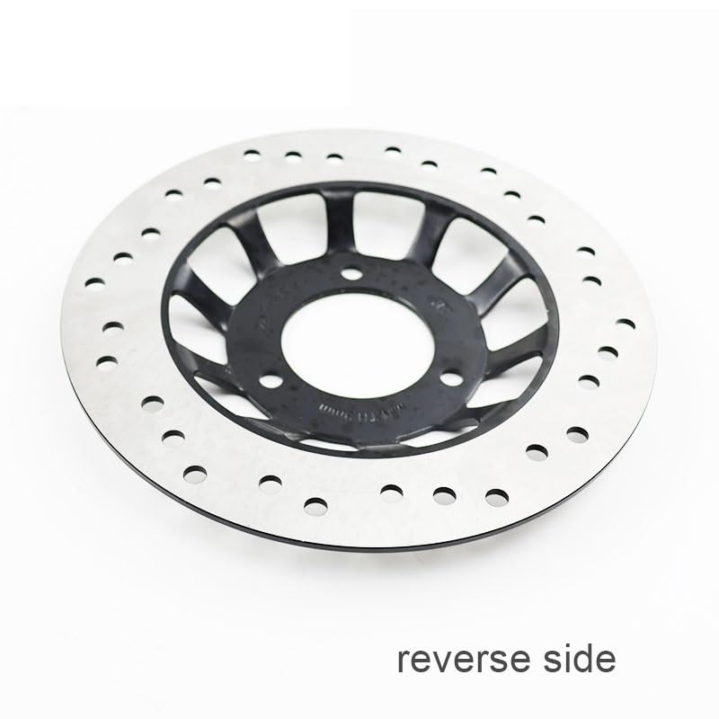Motorrad-Bremsscheiben, 220 mm, 3-Loch, Edelstahl, Vorder- und Hinterrad, universell für Pit Dirt Bike-Bremszubehör Motorrad Bremsscheibe