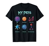 lustiges meine Haustiere Viren Shirt