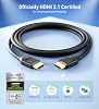 Cable Matters [Ultra High Speed HDMI Certified] 48Gbps 8K HDMI Cable 6.6 ft / 2m with 8K@60Hz, 4K@240Hz and HDR Support for PS5, Xbox Series X/S, RTX3080/3090, RX 6800/6900, Apple TV, and More #1