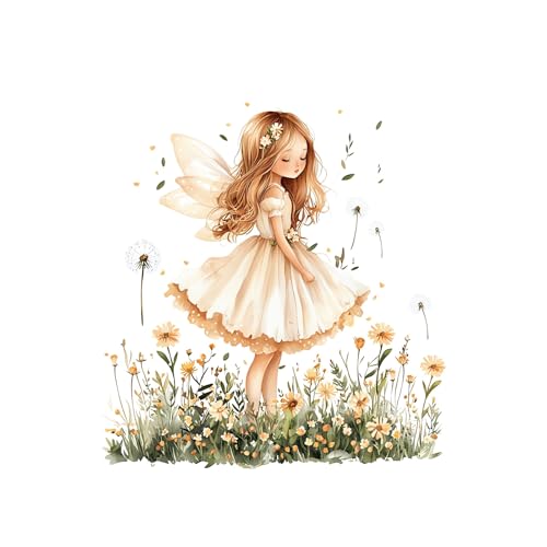 Vinilo Decorativo Angel Girl Butterfly Fairy para Pared miniatura 4
