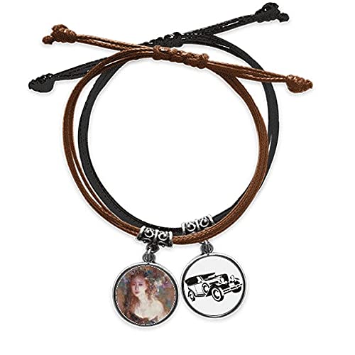 Peinture à l'huile fleur bracelet pour sublimer vos tenues bohèmes d'été