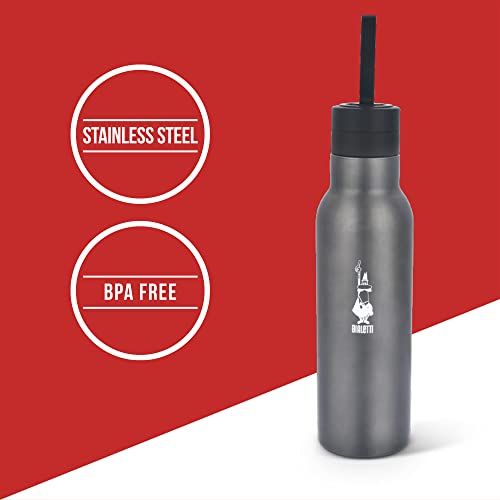 Bialettithermalbottle750mldarkgrey  Urban Country Home Decor Bialetti thermal bottle 750ml dark grey  urban country home decor