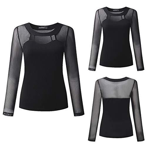 ZANZEA StyleDome Womens Sexy Clubwear Mesh Sheer See Through Long Sleeve Tops Tee Transparent Blouse , Black 4, 22 steampunk buy now online ZANZEA StyleDome Womens Sexy Clubwear Mesh Sheer See Through Long Sleeve Tops Tee Transparent Blouse , Black 4, 22 steampunk buy now online