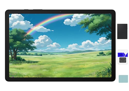 SAMSUNG Galaxy Tab A9+ (64GB) + Galaxy Tab A9+ �u�b�N�J�o�[(�u���b�N) 11�C���` Android�^�u���b�g �A�b�v�O���[�h�`�b�v�Z�b�g �}���`�E�B���h�E�f�B�X�v���C �X���� �y�� ��v�ȃf�U�C�� �O���t�@�C