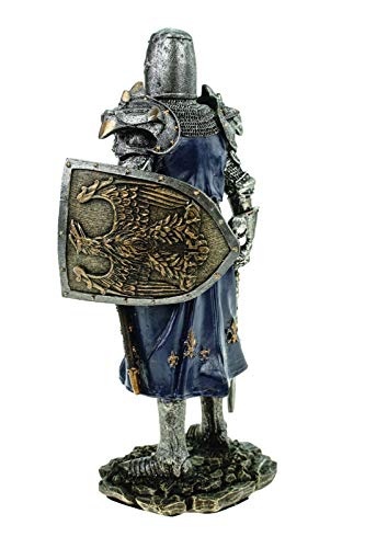 Joh. Vogler GmbH Deutscher Ritter in Rüstung Schwert und Schild 19 cm Figur Deko Skulptur – Bild 5