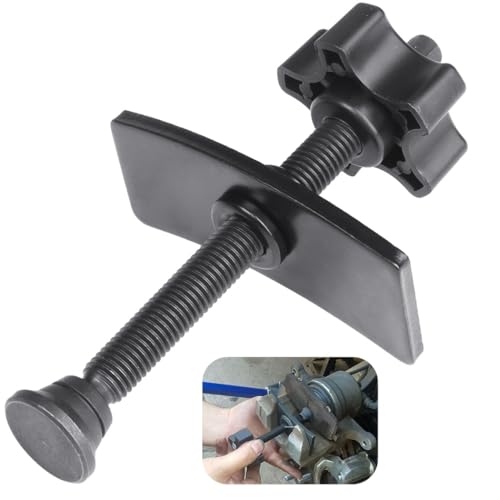Brake Pad Spreader for Heavy Duty Use, Swivel Brake Piston Separator, Adjustable Brake Repair Tool for Caliper Reset and Pad Compression