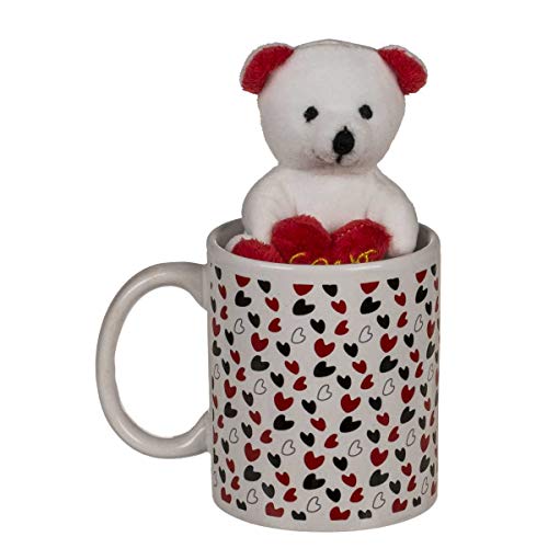 OOTB- Tazza Bianca in Terraglia, Multicolore