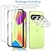 3 Pack for Google Pixel 10 Screen Protector + [3 Pack] Pixel 10 Camera Lens Tempered Glass Protector.9H Hardness.Support Fingerprint Unlock,Bubble-Free.With alignment tools Easy Installation