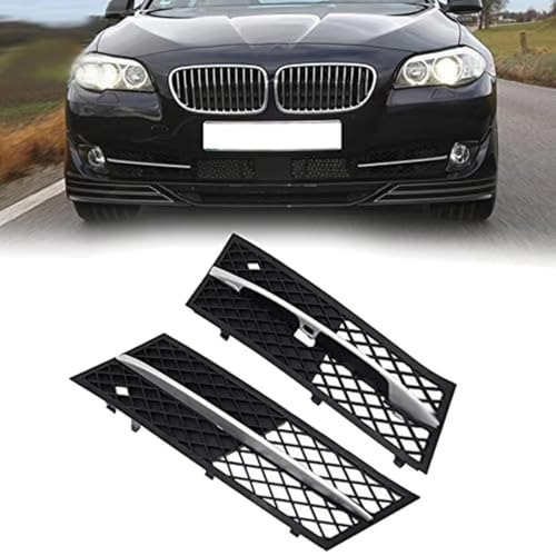 Rejilla de parachoques delantero para proteger luz antiniebla de Serie 5 F10 F11 Sedán y Wagon 2