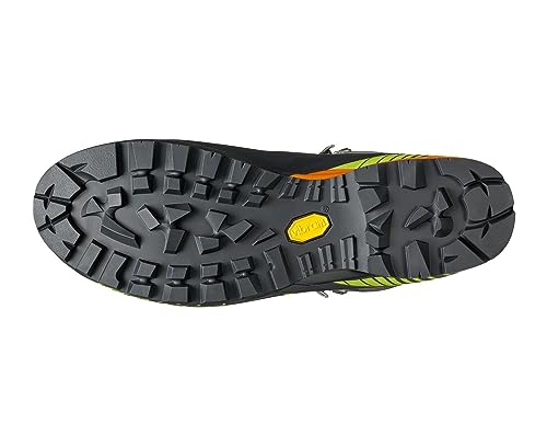 SCARPA Men's Ribelle HD Waterproof Boots for Hiking and Mountaineering - Titanium/Lime - 8.5