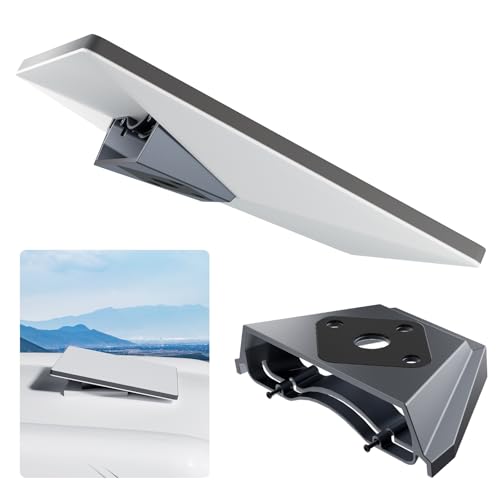BarBaren for Starlink Mini RV Mount, for Starlink Mini Car Mount, Anti-theif Roof Mount for RV Trailer or Yacht(Aluminum Alloy)